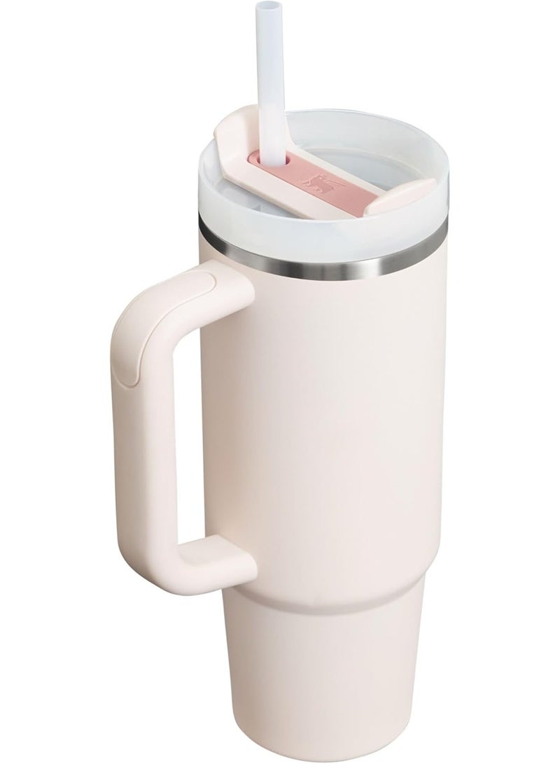 Stanley Quencher H2.O FlowState Tumbler 40oz Rose Quartz 2.0 - Image 2
