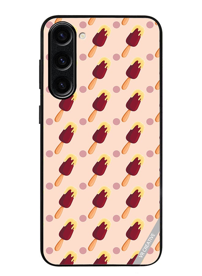 VR CREATIVE Protective Case Cover For Samsung Galaxy S23 Sunday Pattern Design Multicolour - Image 1