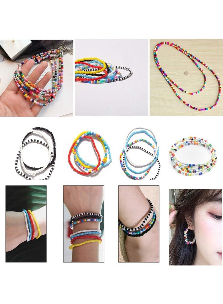 Mountain Gems Colors and Alphabet Letter Beads for Bracelet Jewelry Making  - Image 5