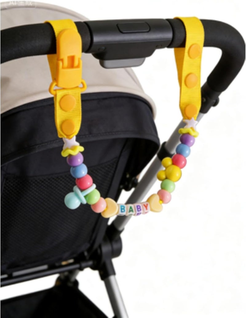 Baby Pacifier Clip with Beads - Anti-Drop Chain for Infants - Image 4