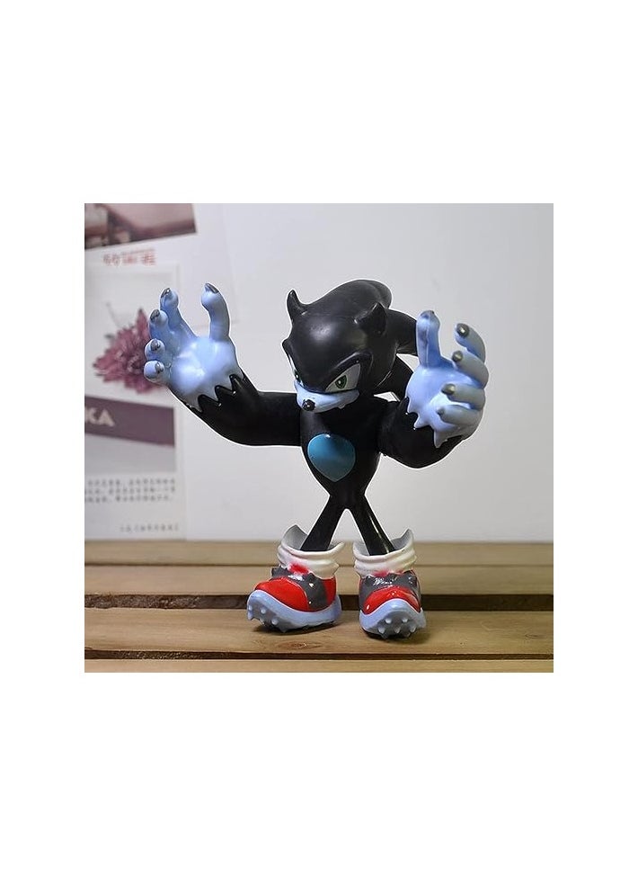 SONIC - Sonic The Hedgehog Action Figures 4.7'' Tall sonic figures toys Joint Movable Playsets Perfect Kids Cake Toppers Gifts - Image 1