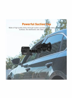 Generic Camera Car Windshield Suction Cup Mount Compatible with for GoPro Hero 10 9 8 7 6 5 Black 4 Session Insta360 for AKASO Campark DJI OSMO Action YI Action Camera Car Dash Cameras  - Image 4