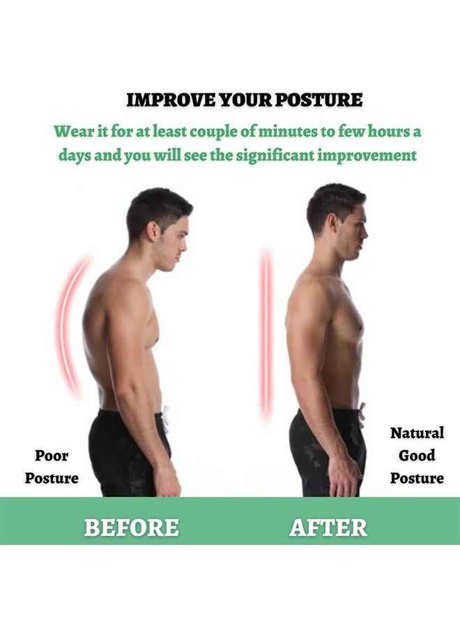 BONITO Back Support Brace,Posture Corrector Brace, Back Support Straightener, Adjustable Back Shoulder Posture Corrector, Relieves Pain Stress and Fatigue with Neck Shoulder Clavicle and Spine Alignment,Helps Relieve Neck, Upper Back and Shoulder Pain, Back Posture Corrector for Kids Adult  - Image 3