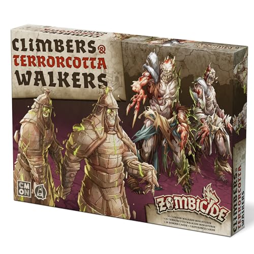 CMON Zombicide White Death Climbers Terrorcotta Walkers Expansion Add 30 New Minis Cooperative Strategy Game with Tabletop Miniatures Ages 14 16 Players 1 Hour Playtime Made by CMON - Image 1