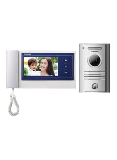 Intercom kit from Comax, 7-inch watercolor screen, color gateway camera, and two-way talk feature