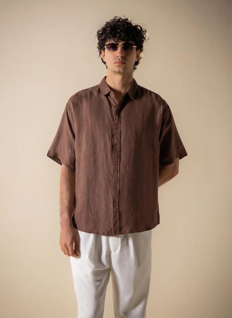 شايبس 100% LINEN COMFORT SHIRT