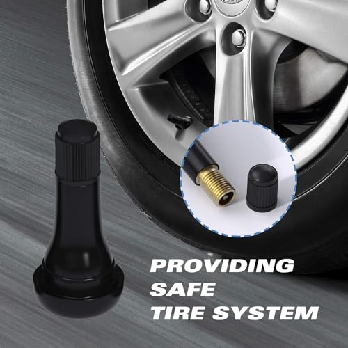 WILLIBEE TR414 Tyre Valve Stem, EPDM Rubber Tubeless Tire Valve Stem for Car (TR414-10Pcs) - Image 5