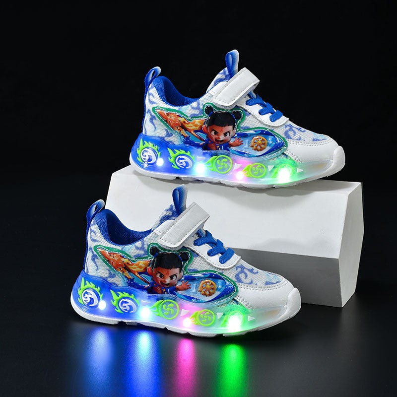 Mesh Sneakers Lightweight Flexible Sole Walking Shoes For Kids Indoor And Outdoor Activities - Image 4