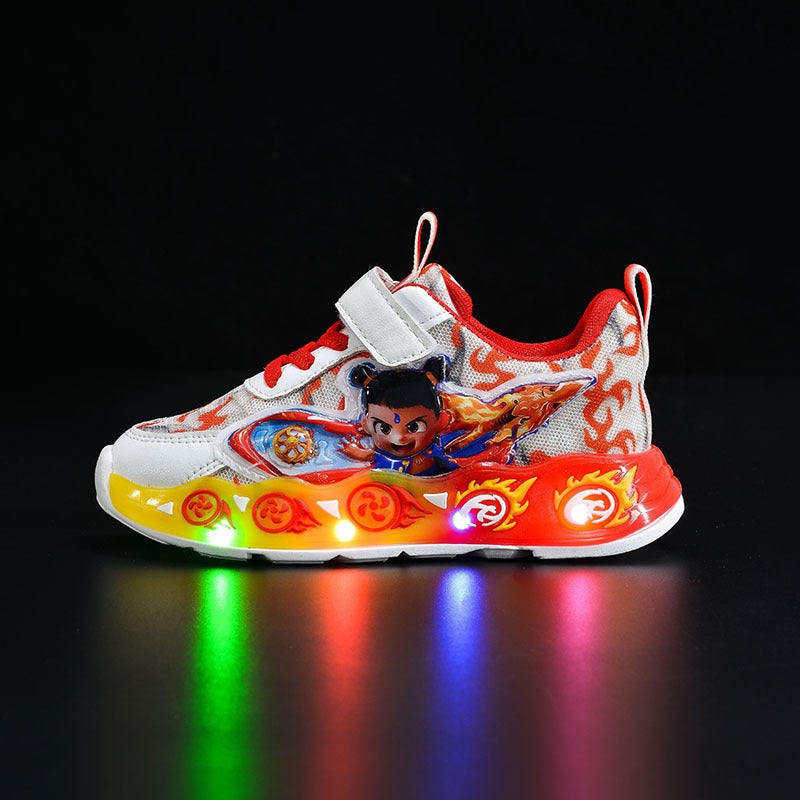 Mesh Sneakers Lightweight Flexible Sole Walking Shoes For Kids Indoor And Outdoor Activities - Image 1