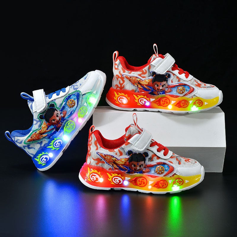 Mesh Sneakers Lightweight Flexible Sole Walking Shoes For Kids Indoor And Outdoor Activities - Image 2