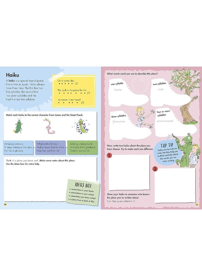 Roald Dahl Creative Writing with James and the Giant Peach: How to Write Phenomenal Poetry - Image 1