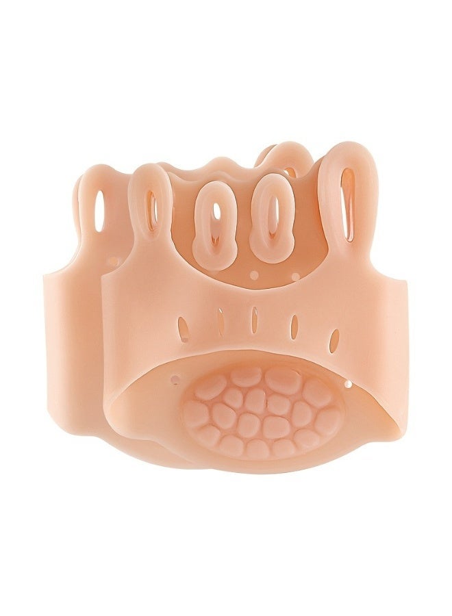 Pair of Medical Silicone Gel Toe Separators - Bunion, Hallux Valgus, and Hammer Toe Corrector - Toe Straightening, Pain and Pressure Relief - Suitable for Men, Women, and Athletes - One Size - Image 1