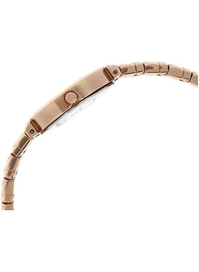 Fontenay Paris Women Rose Gold And White Analog Stainless Steel Band Watch 330Qwpamp - Image 2