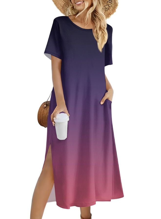 Tepveisoy Women's Fashion Summer Dresses Casual Beach Dresses One Piece Dress Slim Holiday Dress  - Image 1