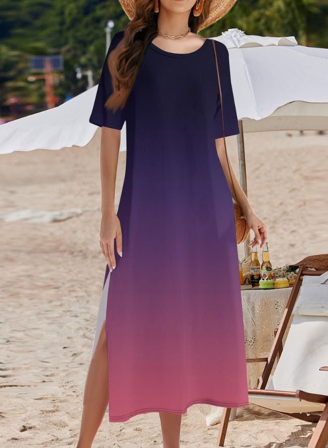 Tepveisoy Women's Fashion Summer Dresses Casual Beach Dresses One Piece Dress Slim Holiday Dress  - Image 4