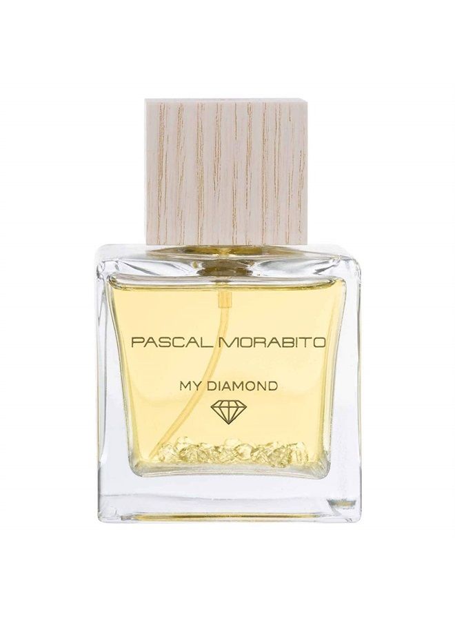 PASCAL MORABITO Name - 3.4 Oz Eau De Parfum - Fragrance Mist For Women - Floral Amber Scent - Perfume Spray With Lotus, Jasmine, Musk, Sandalwood Accords - Image 1