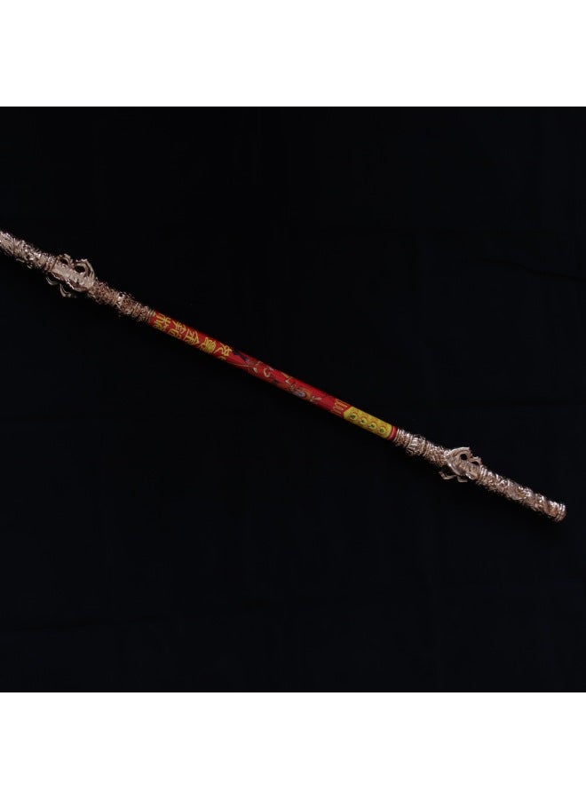 Black Myth Wukong Ruyi Gold-banded Cudgel Qi Tian Da Sheng Telescopic Boutique Wukong Mask Game Toys Wholesale-Specifications:Black Wukong Ordinary Telescopic Belt With Gold Hoop  - Image 1