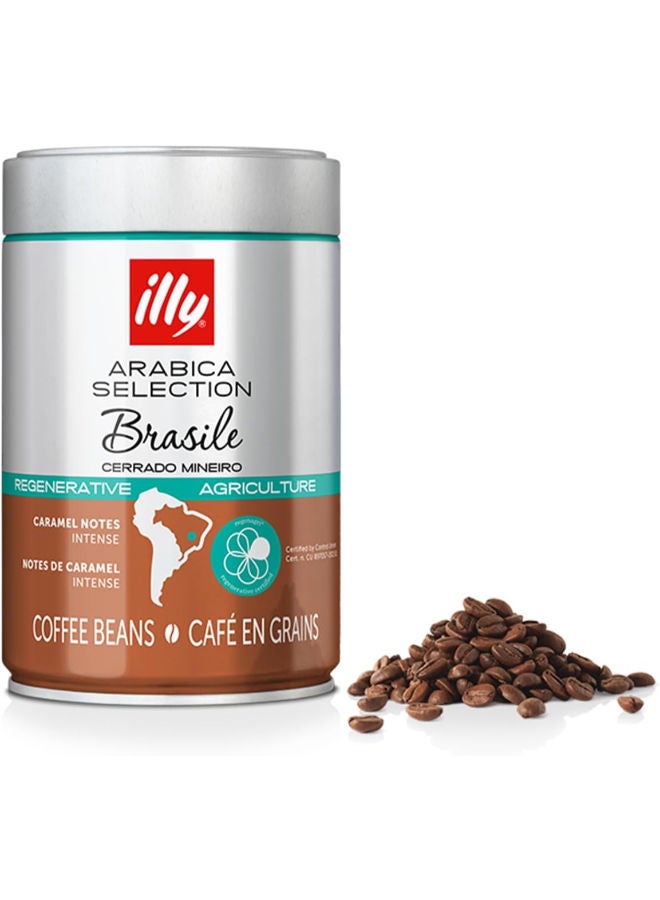 Illy Arabica Selection Brazile Cerrado Mineiro Bean Coffee Can 250g - Image 1