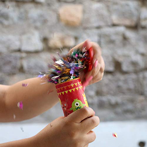Oye Happy Glitter Bomb Party Popper Prank Item - Best Gift for Girlfriend/Boyfriend/Wife/Husband on Birthday/Anniversary (Funny Glitter Bomb) - Image 4