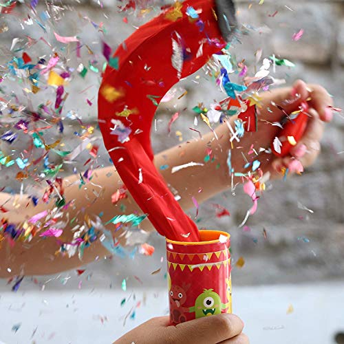 Oye Happy Glitter Bomb Party Popper Prank Item - Best Gift for Girlfriend/Boyfriend/Wife/Husband on Birthday/Anniversary (Funny Glitter Bomb) - Image 5