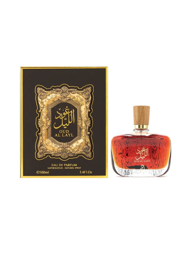 My Perfumes OUD AL LAYL from ARABIYAT Eau De Parfum for Men and Women 100ml - Image 1