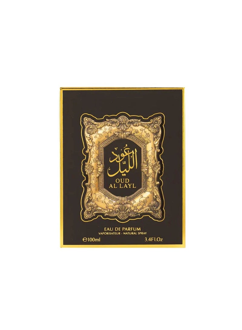 My Perfumes OUD AL LAYL from ARABIYAT Eau De Parfum for Men and Women 100ml - Image 3