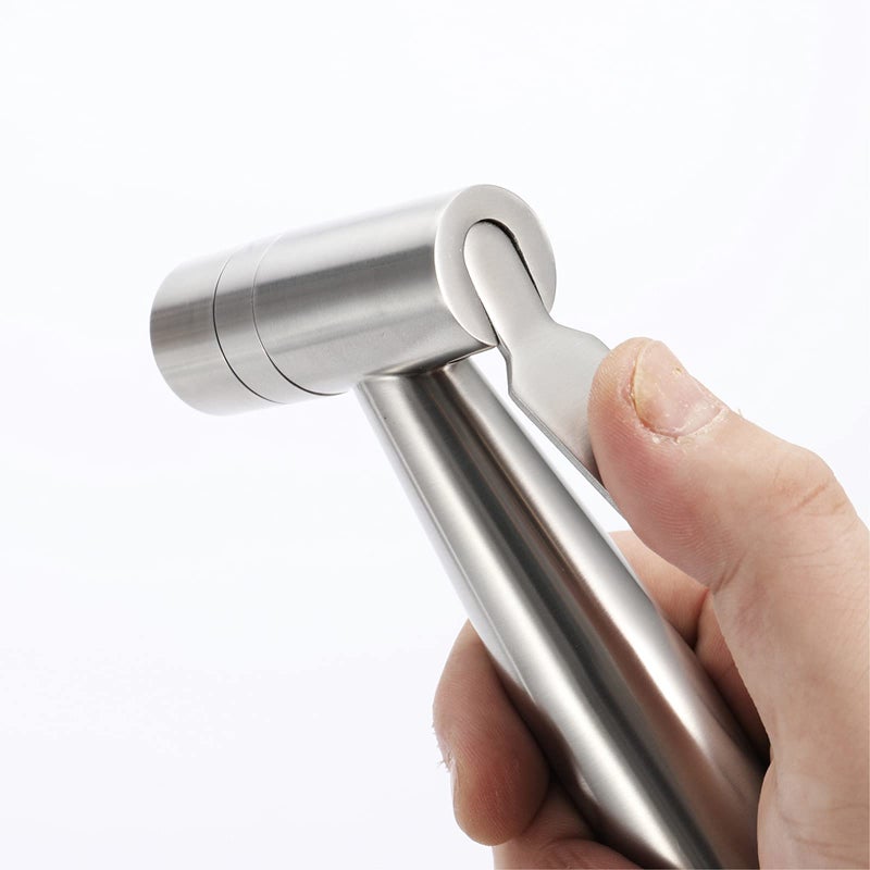 Stainless Steel Handheld Cloth Diaper Sprayer Adjustable Water Pressure Toilet Sprayer - Image 5