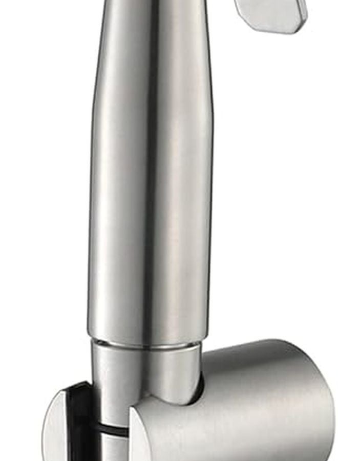 Stainless Steel Handheld Cloth Diaper Sprayer Adjustable Water Pressure Toilet Sprayer - Image 1