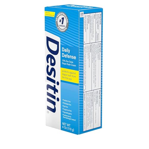 DESITIN Rapid Relief Zinc Oxide Diaper Rash Cream 4 oz (Pack of 3) - Image 2