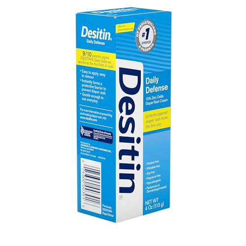 DESITIN Rapid Relief Zinc Oxide Diaper Rash Cream 4 oz (Pack of 3) - Image 5