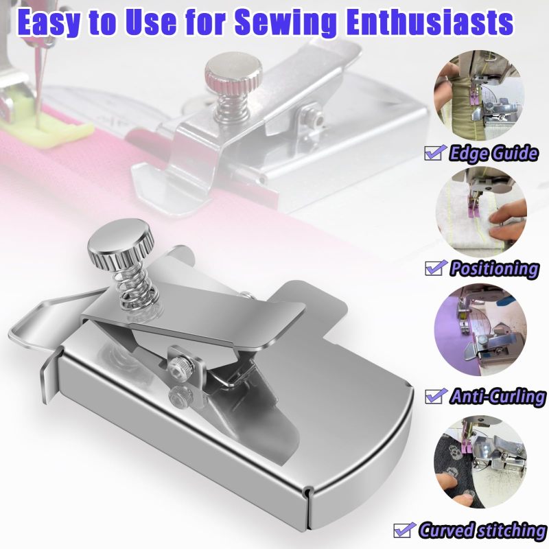 Magnetic Seam Guide: Silver Stainless Steel, Strong Magnet Adsorption, Effortless Repositioning - Universal Sewing Accessory for Professional Garment Makers and Home Sewing Enthusiasts - Image 5