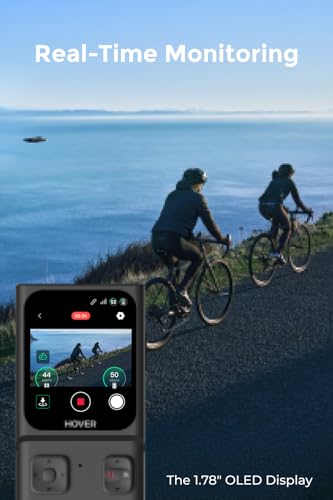 HOVERAir Beacon & Joystick Set – Lightweight Motion Controller with Real-Time Display and Safe Flight Features for Cycling, Travel, and Outdoor Filming - Image 3