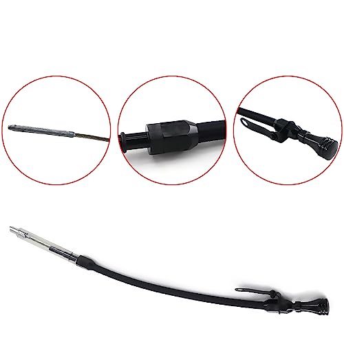 RJSPHH LS Truck Flexible Oil Dipstick Black for LS Car Engines LSX LS1 LS2 LS2 LS6 4.8L 5.7L 6.0L 6.2L - Image 2