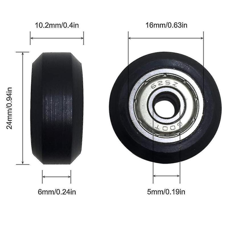 High Precision Pulley 23.89mm Outer Diameter 5mm Bore 10.23mm Height For 3D Printer - Smooth Movement Low Noise CNC Router For CR 10 Tevo Tarantula - Image 4