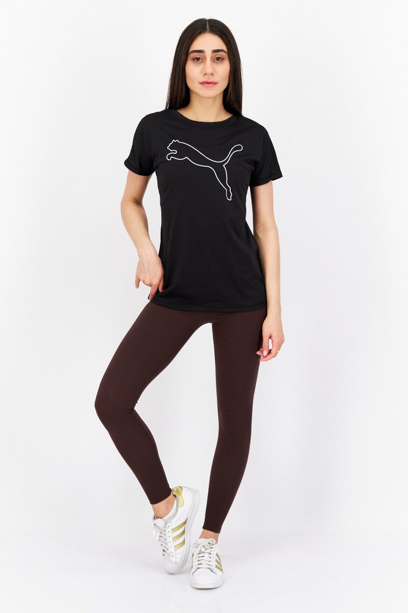PUMA Women Sportswear Fit Training Top, Black - Image 4
