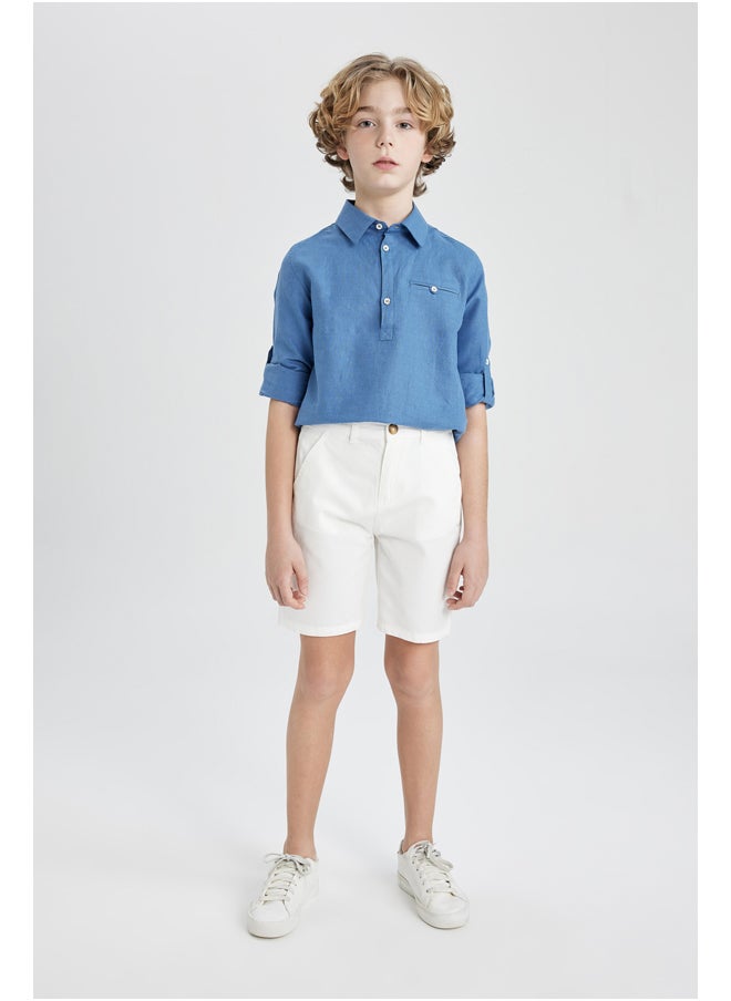 DeFacto Boy Regular Fit Woven Shorts  - Image 2