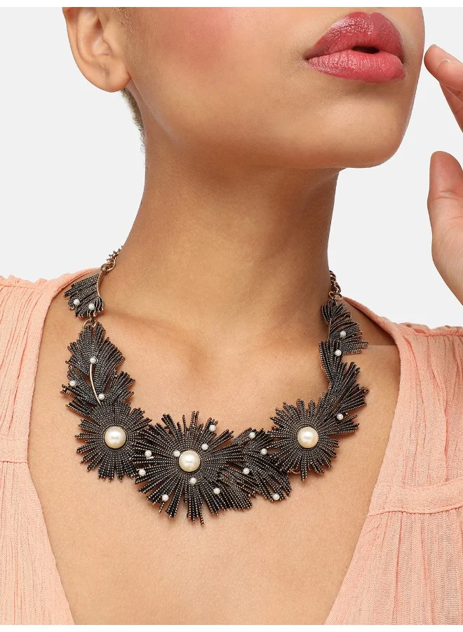 SOHI Party Statement Artificial Necklace Jewellery