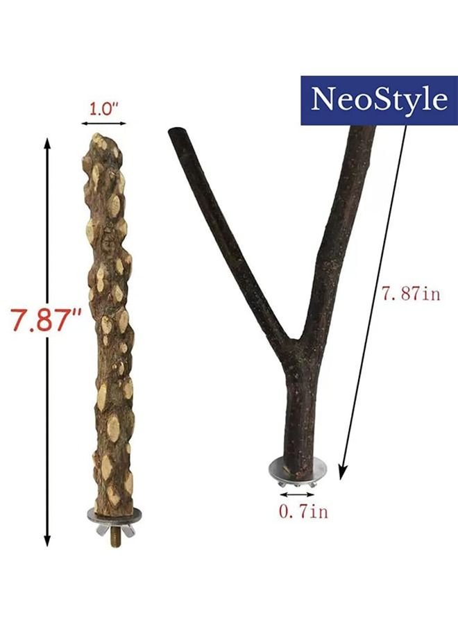 Neostyle Neostyle Parrot Toy Birds Stand Five Piece  - Image 4