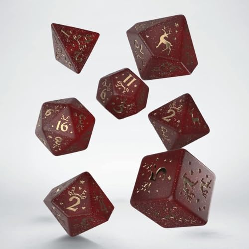 Q Workshop Christmas Dice Set - Image 5
