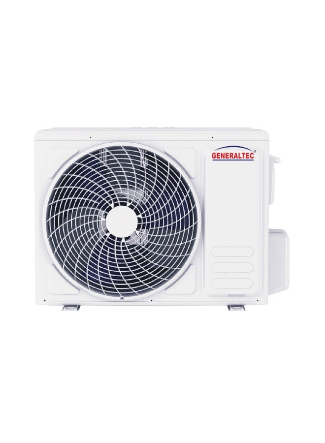 GENERALTEC مكيف هواء عاملتك 2 طن قائم على الأرض GFIAC27QIVT3، ضاغط دوار، R32، تبريد سريع، زعانف ذهبية، ضوضاء منخفضة، مجموعة أنابيب نحاسية، تصميم فاخر، للتصدير فقط - Image 2