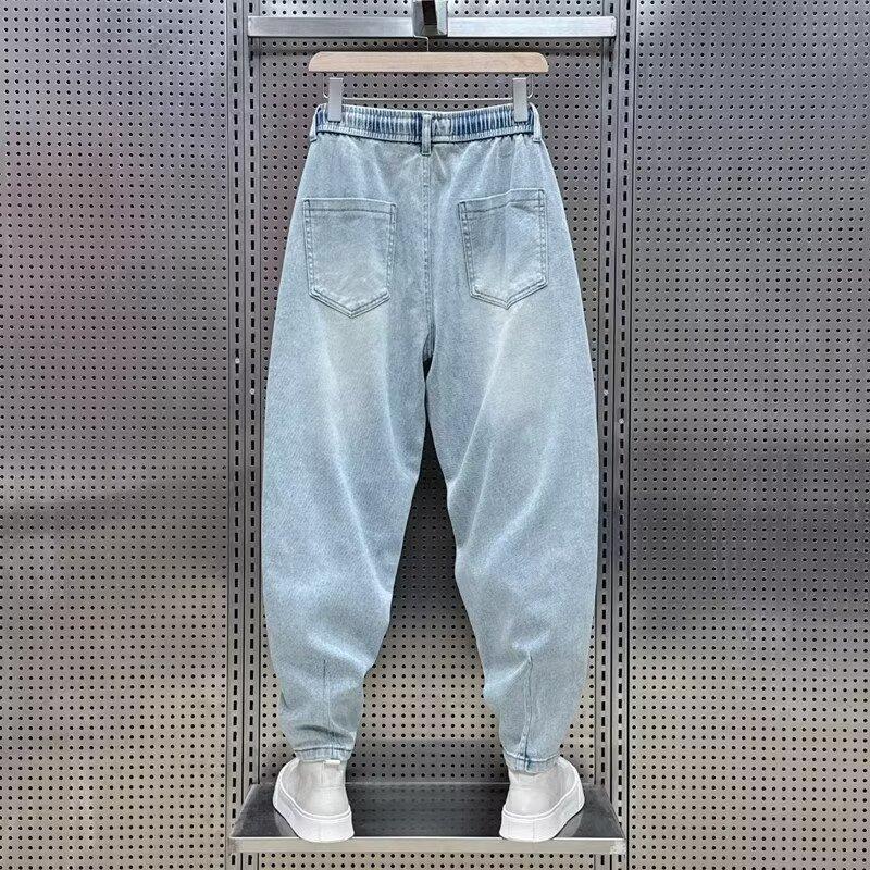 Unisex Classic Denim Jeans Loose Fit Daily Outdoor Wear - Image 5