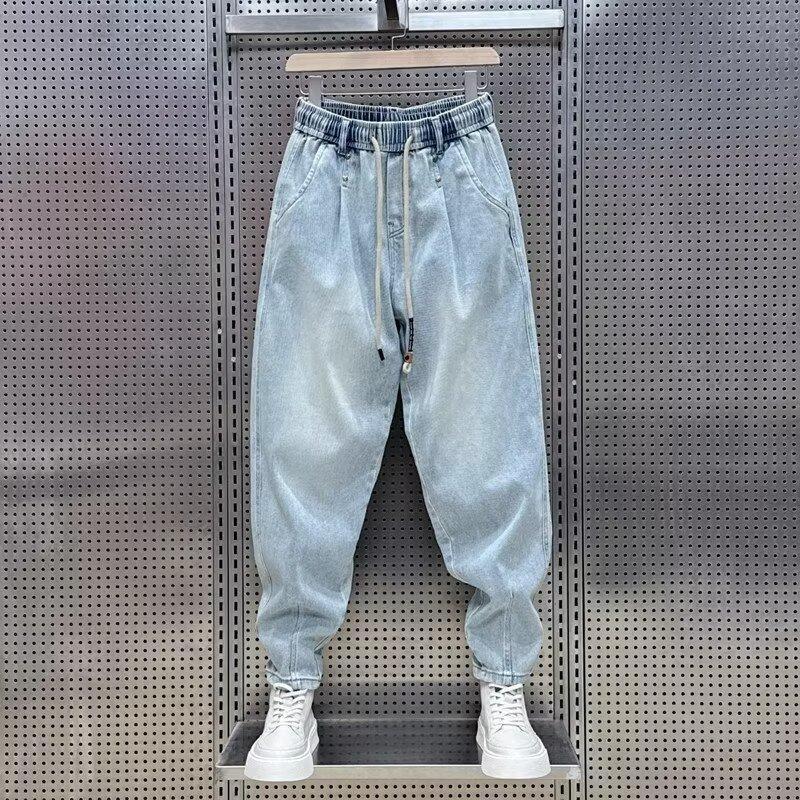 Unisex Classic Denim Jeans Loose Fit Daily Outdoor Wear - Image 4