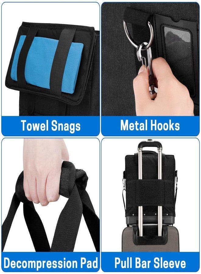 VISEMAN Bowling Bag for Single Ball, Bowling Ball Tote Bowling Bag with Plastic Bottom for Bowling Shoes and Accessories - Image 3