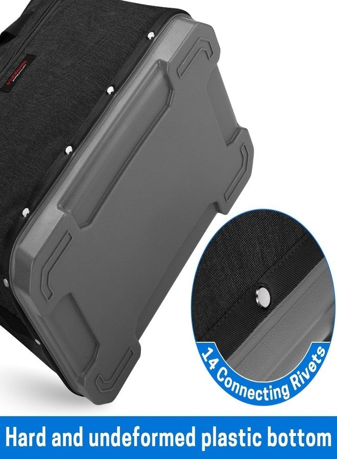 VISEMAN Bowling Bag for Single Ball, Bowling Ball Tote Bowling Bag with Plastic Bottom for Bowling Shoes and Accessories - Image 5
