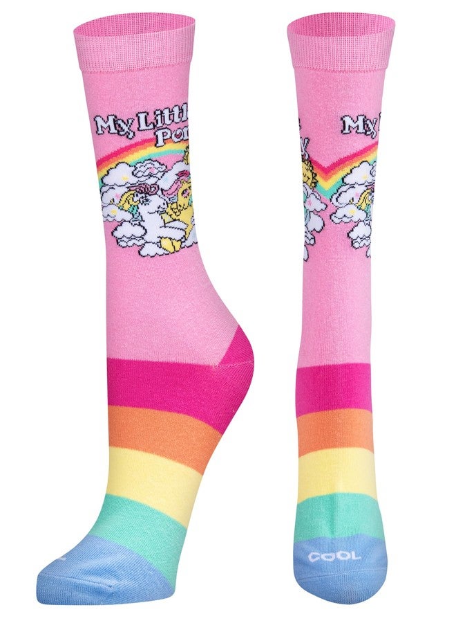 Odd Sox جوارب رائعة - جوارب ماي ليتل بوني - جوارب مرخصة رسميًا من هاسبرو - مقاس متوسط للرجال والنساء والأطفال - جوارب مميزة بتصميم ألعاب كلاسيكي - مزيج قطني مريح - هدية ممتعة للمراهقين والبالغين - Image 2