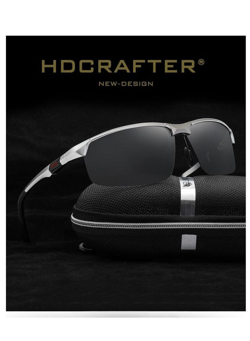 HDCRAFTER New Aluminum Magnesium Polarized Sunglasses - Image 1