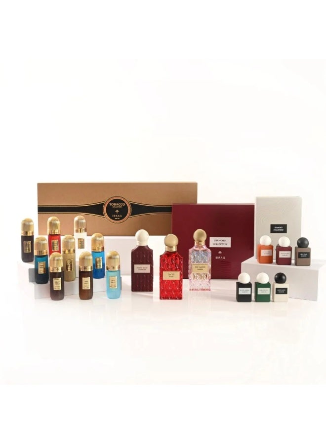 Signature Ibraq Complete Collection: Diamond Tobacco Set and Mini Diamond - Image 1