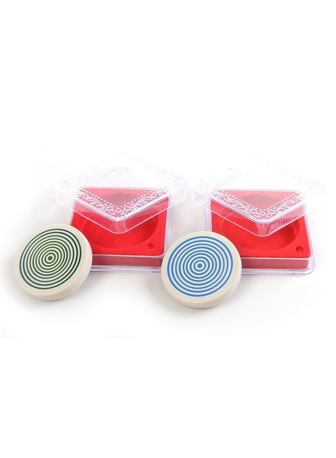 ماياترا مجموعة ماياترا لضرب الكاروم، مجموعة ملحقات ضرب الكرات الداخلية، مكونة من قطعتين، مع ضرب كرات بلياردو بيضاء (ضربة عاجية) - Image 1