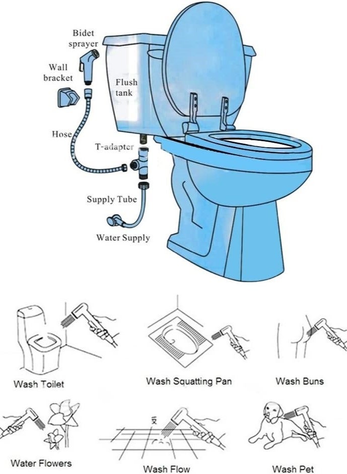 Shams Bathroom bidet is easy to install - Image 3