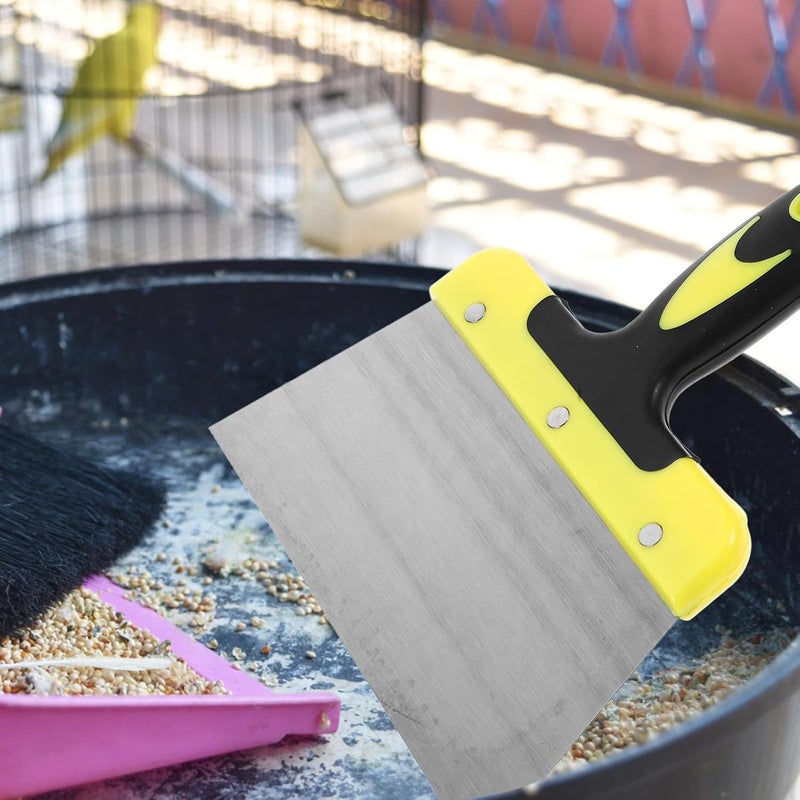 Toddmomy Longevity optimized build Pigeon Dropping Scraper Bird Poop Remover Stainless Steel Bird Dropping Cleaning Scraper Straight Pigeon Loft Tool Bird Cage Cleaner Precision made - Image 4